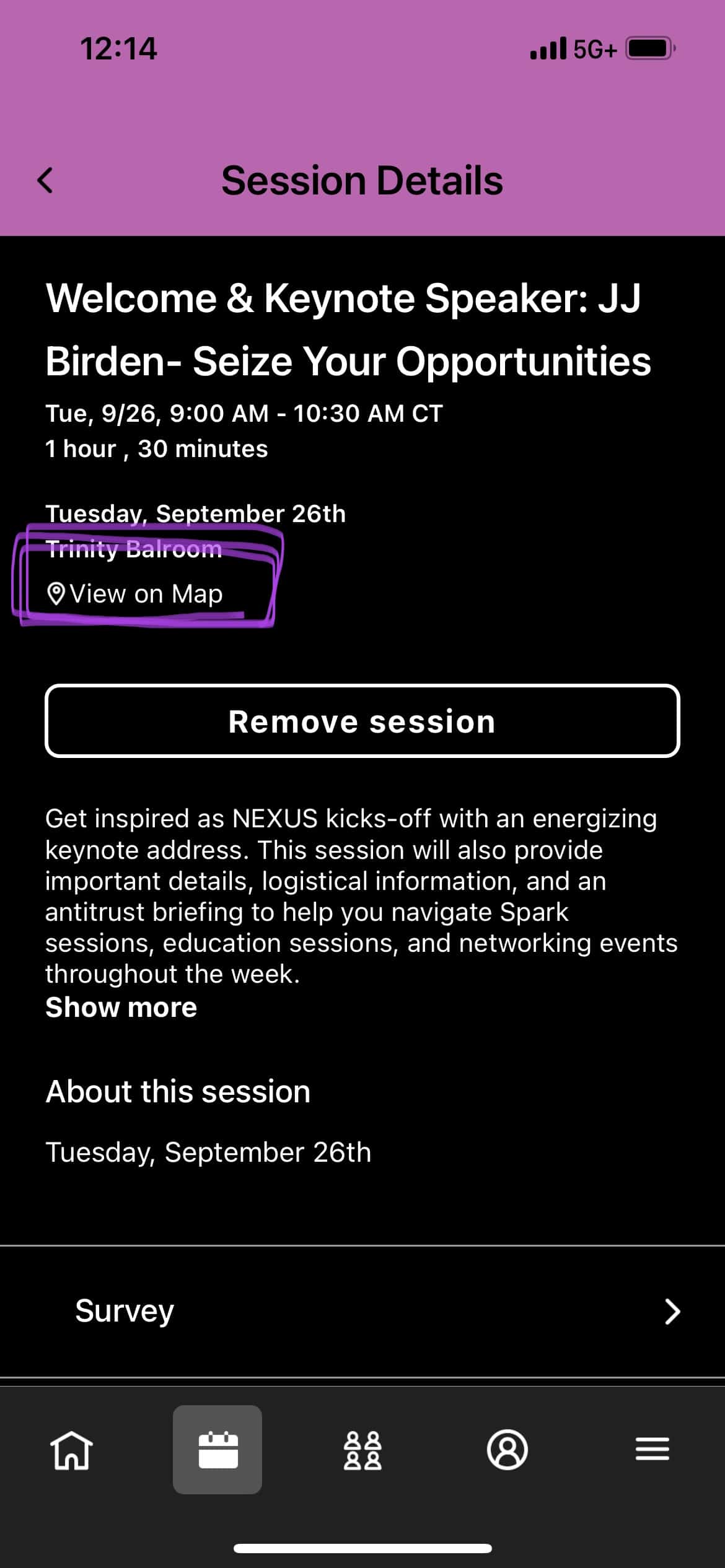 Locate A Session Room Locate A Session Room