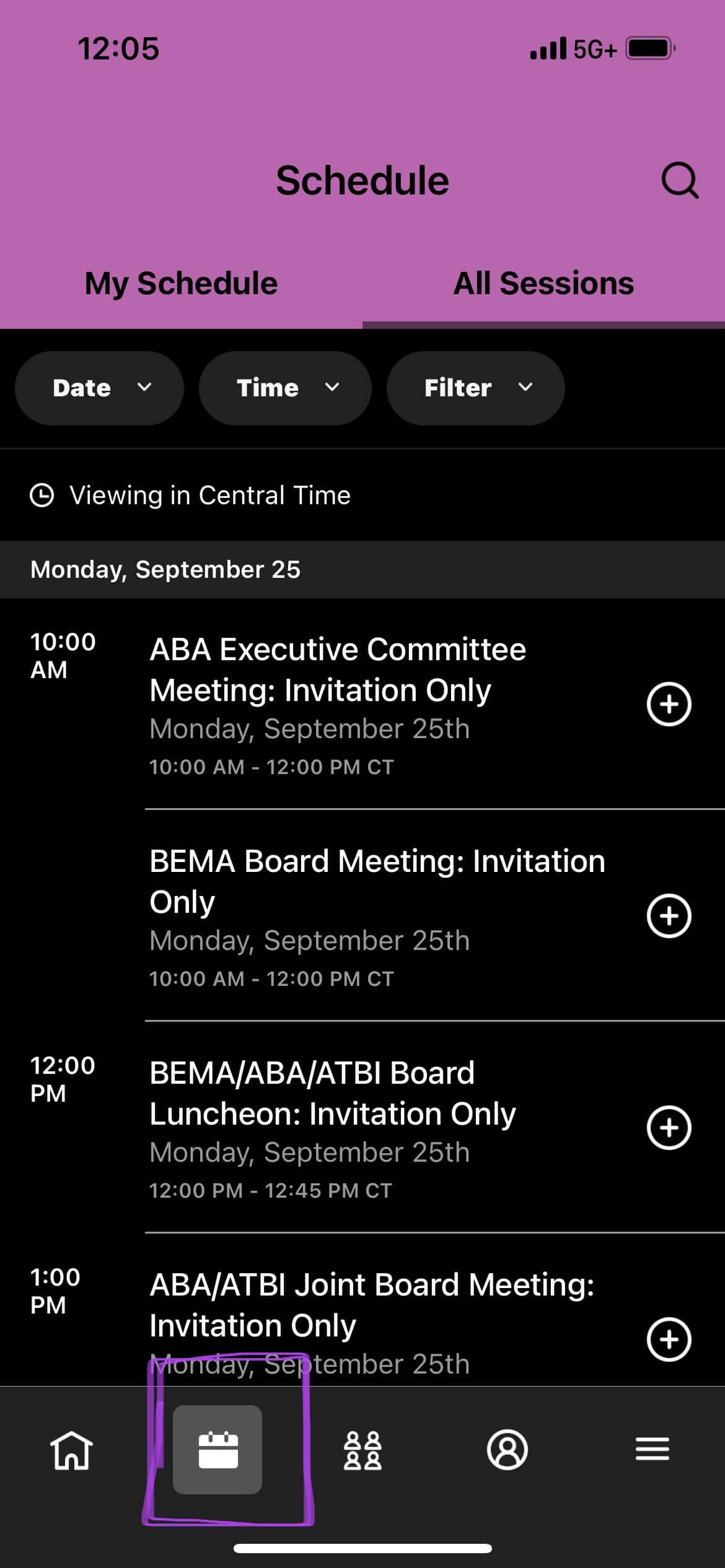 Build Your Personal Schedule Build Your Personal Schedule